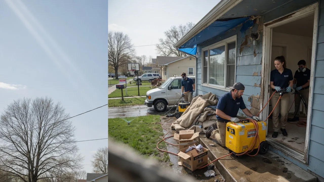 Basement Flood Cleanup in Caldwell, TX near me